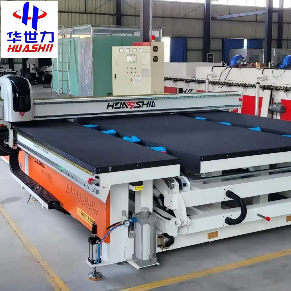 Glass Measure Table Machine Integration with Automated Cutting Lines